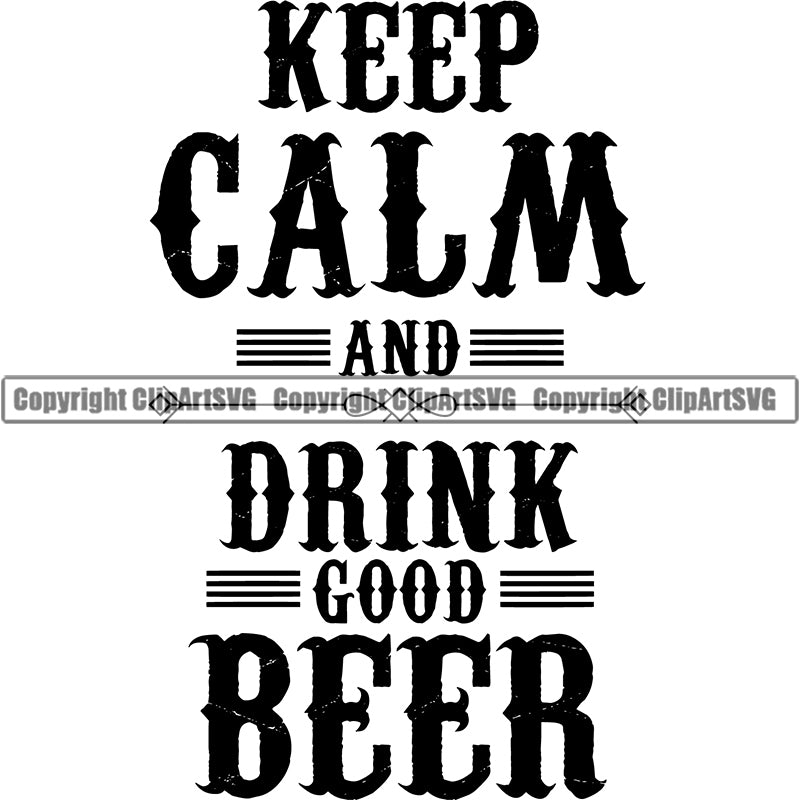 Beer Quotes Drink Glasses Holder ClipArt SVG