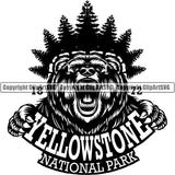 Hobby Camping National Park Logo Camper Recreational Adventure Clipart SVG