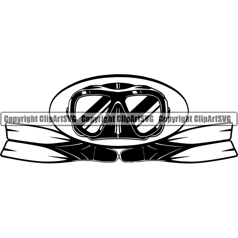 Hobby Diving Logo Dive Diver Equipment Nautical Sailing Boating Sail Boat Sailboat ClipArt SVG