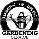 Hobby Gardening Logo Sunflower Fork Farming Farmer Farm Organic Pitch Fork ClipArt SVG
