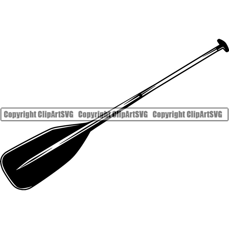 Hobby Kayaking Paddle Canoe Canoeing Raft Rafting Boat Boating Logo ClipArt SVG