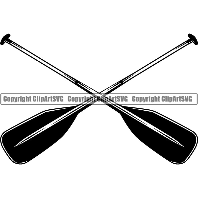 Hobby Kayaking Canoe Canoeing Raft Rafting Boat Boating Logo ClipArt SVG