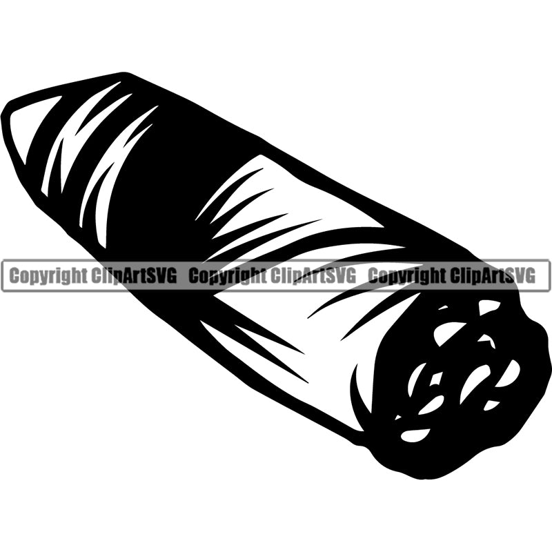 Cigar Tobacco Smoke Smoking ClipArt SVG