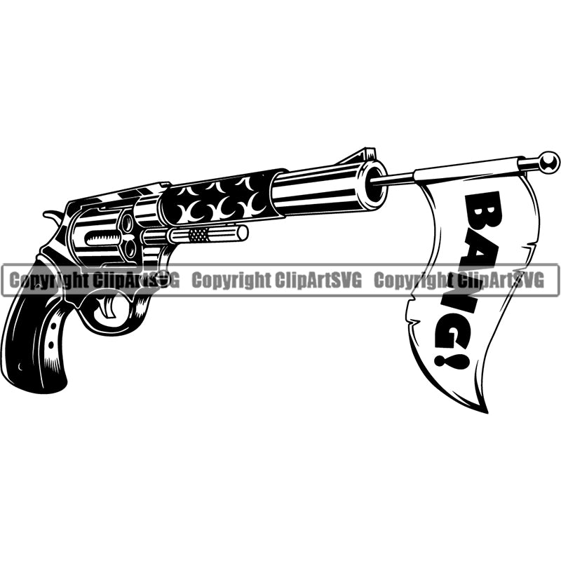 Occupation Circus Clown Gun Show Perform Performance Clown Horn Bicycle ClipArt SVG