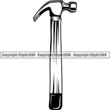 Occupation Construction Logo Tools  Building Repair Service Hammer Build ClipArt SVG