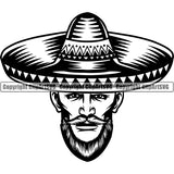 Occupation Cowboy Bandit Outlaw ClipArt SVG