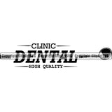 Occupation Dentist Dental Service Logo ClipArt SVG