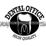 Occupation Dentist Dental Service Logo ClipArt SVG