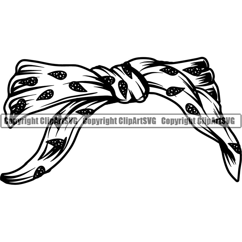 Occupation Gangster Thug Criminal Bandana ClipArt SVG