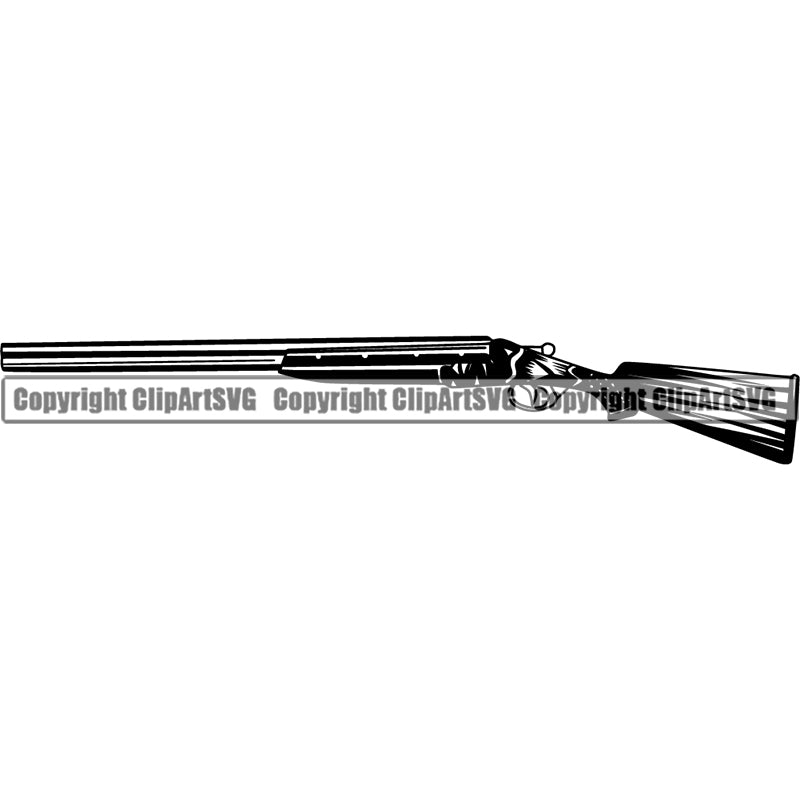 Occupation Sports Game Hunting Logo Hunter Duck Rifle Gun ClipArt SVG
