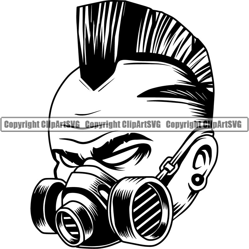 Painting Service Painter Mask ClipArt SVG