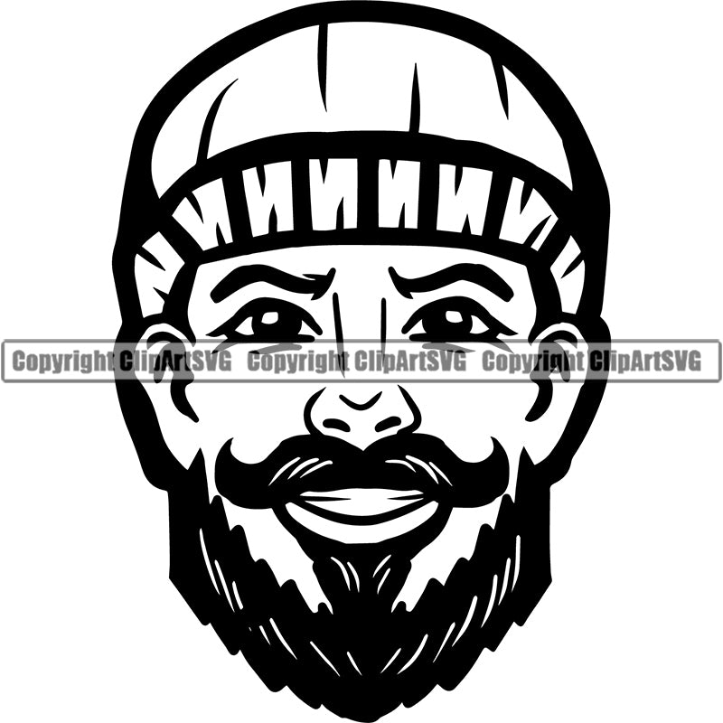 Sports Game Fishing Fisherman Lumberjack ClipArt SVG