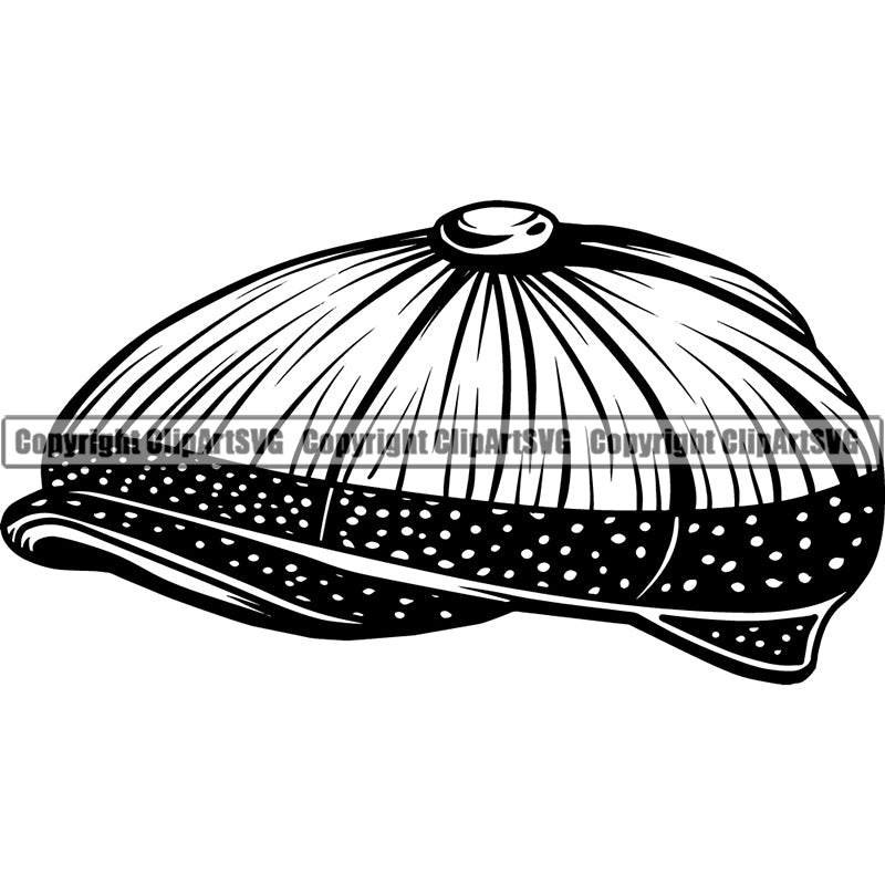 Sports Game Golf Hat Club ClipArt SVG