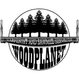 Woodworking Logo Carpenter Lumberjack Hand Saw ClipArt SVG